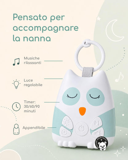 DreamyOwl™ – suoni e luce per la routine della nanna