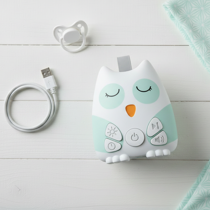 DreamyOwl con 30 musiche rilassanti e luce per la routine della nanna