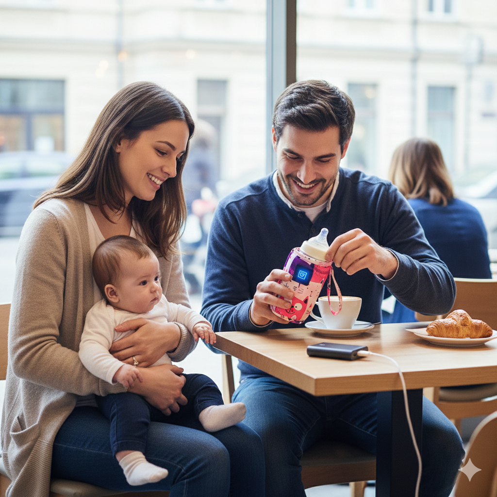 scalda il biberon in pochi minuti